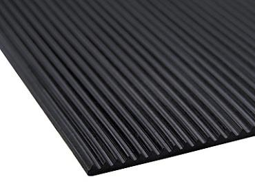 Schaumgummi schwarz, 323x612 mm, Stärke 3 mm, passend für